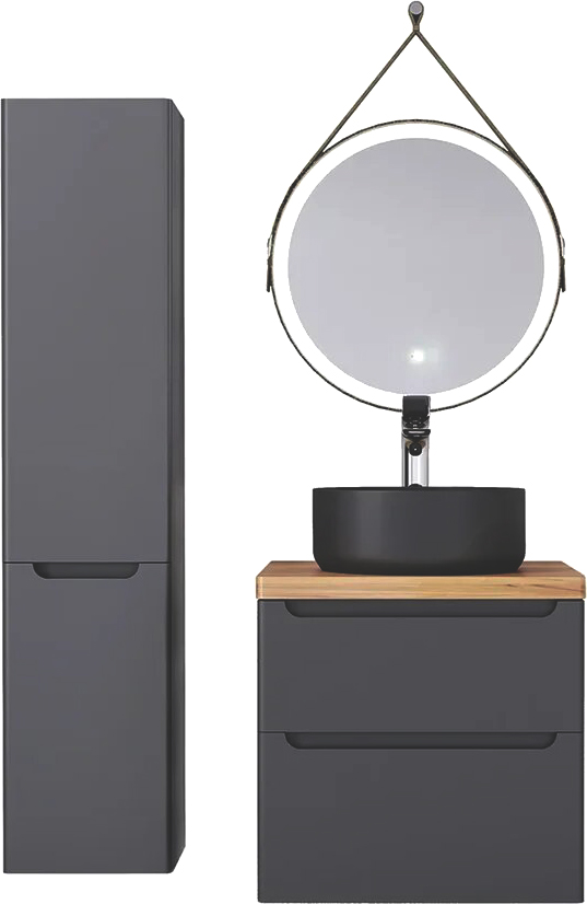 Тумба для комплекта Jorno Wood 60, серая Wood.01.60/P/GR - 6