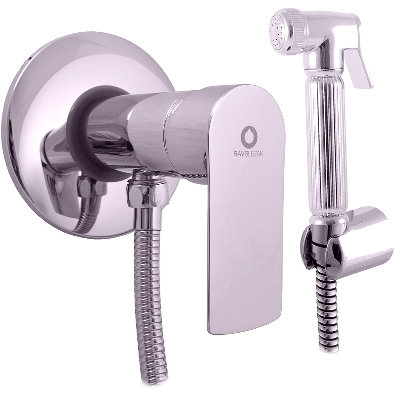Гигиенический душ Rav Slezak Vltava со смесителем хром VT447/1 - 0