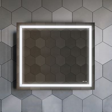 Зеркало AM.PM Gem 80 подсветка по периметру m91amox0801wg - 0