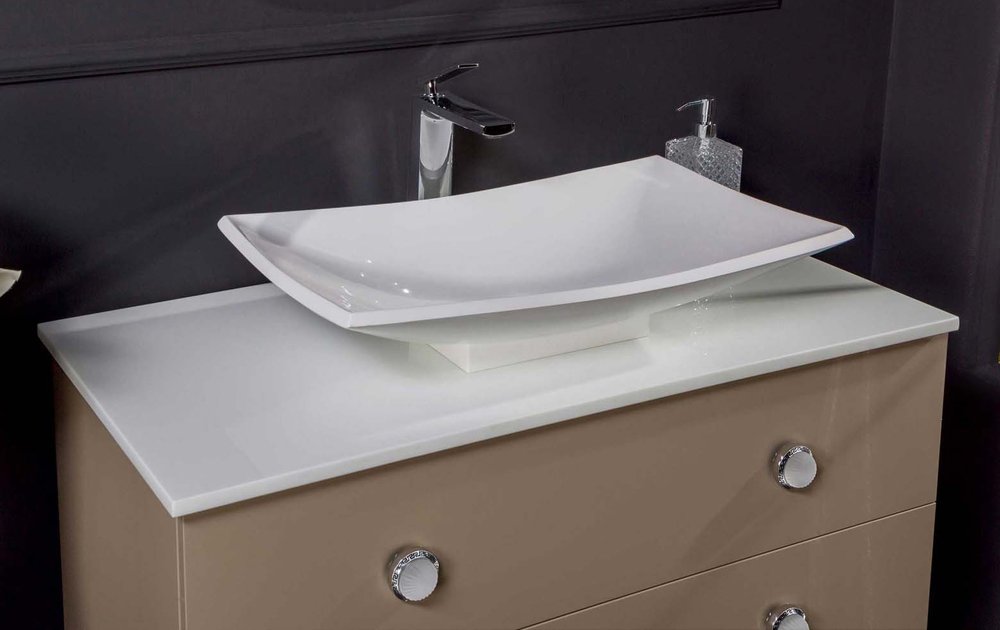 Столешница под раковину Armadi Art NeoArt 100 белый 851-100-46 - 0