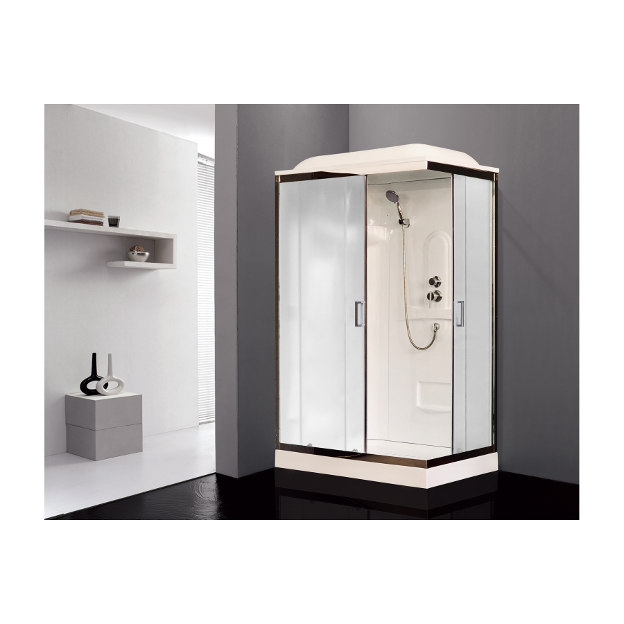 Душевая кабина Royal Bath HP 120х80 L профиль хром стекло матовое RB8120HP1-M-CH-L - 1