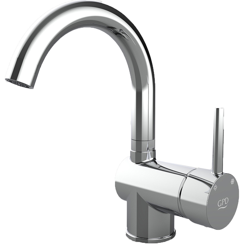 Смеситель для раковины GPD Espina хром MTL70 - 0