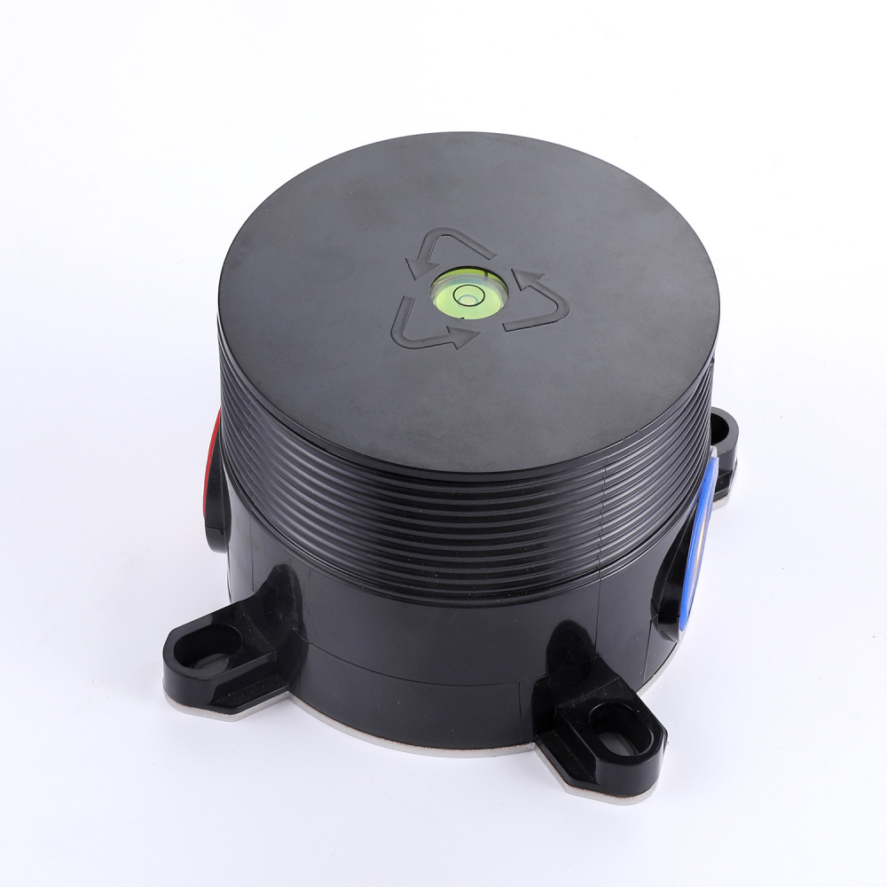 Смеситель для раковины напольный Abber Wasserfall черный матовый AF8640B - 2