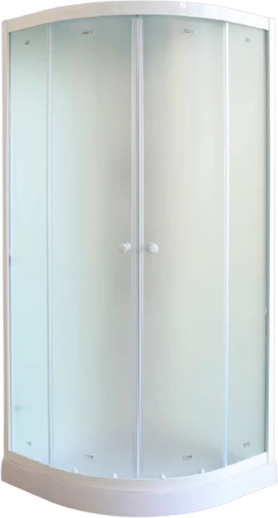Душевая кабина Parly Classic 90х90 белая стекло матовое EB931 - 0