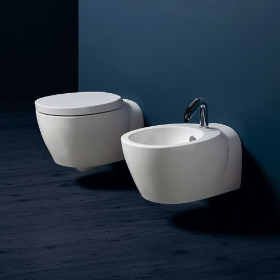 Унитаз подвесной Simas Bohemien с крышкой, белый (BO18) - 1