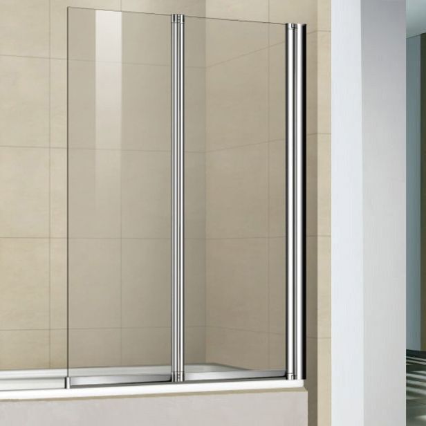 Шторка на ванну Weltwasser WW100 100Z2-80 80х140 хром  10000002763 - 0