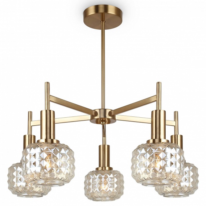 Люстра на штанге Freya Fero FR5366CL-05BS - 0