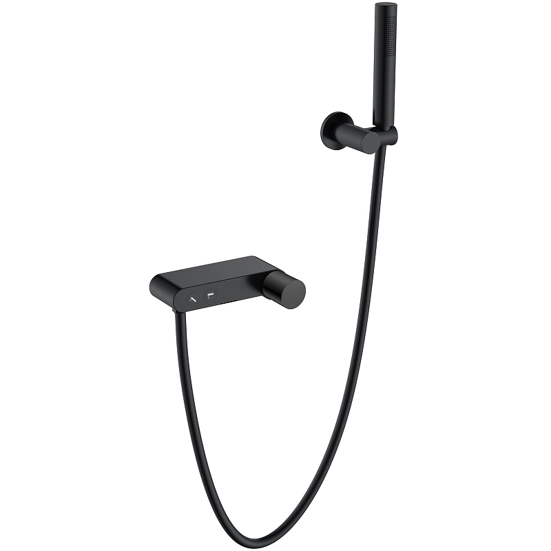 Смеситель для душа Boheme Stick черный матовый 123-BB.2 - 0