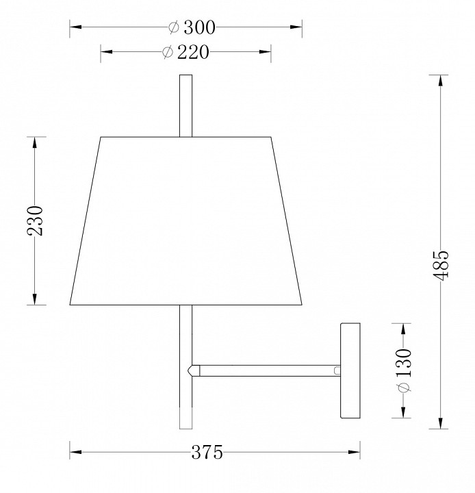 Бра Freya Sandy FR5118WL-01BS - 2
