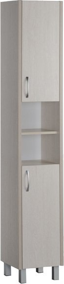 Шкаф-пенал Aquanet Донна беленый дуб 00169040 - 0
