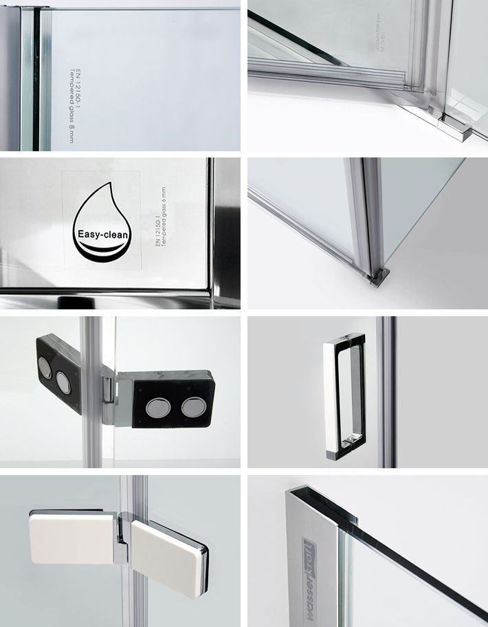 Душевая дверь в нишу Wasserkraft Aller White 10H05RW 120 см 10H05RWHITE - 2