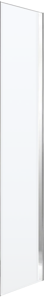 Боковая стенка Vincea Lugano 100х195 хром стекло прозрачное VSG-1L100CL - 0