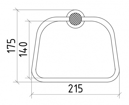 Полотенцедержатель Boheme Royal Cristal бронза 10925-BR-B - 1