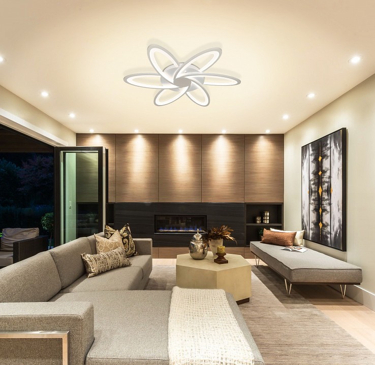 Потолочная люстра Natali Kovaltseva Smart home LED LAMPS 81217 - 6