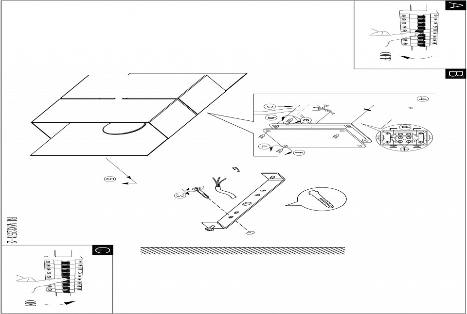 Накладной светильник Eglo ПРОМО Kibea 93254 - 1