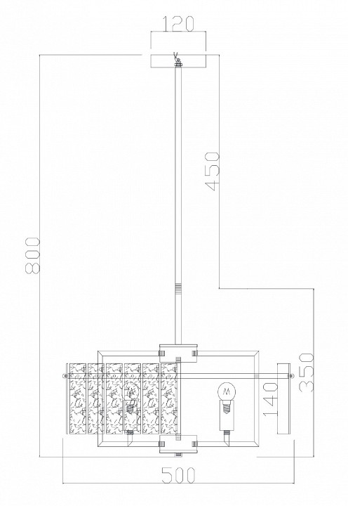 Подвесная люстра Freya Basilica FR5166PL-06BS - 4