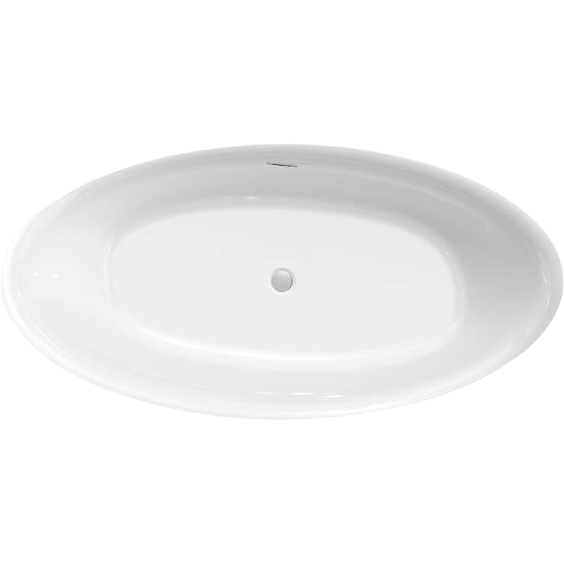 Акриловая ванна Black&White Swan 180х90 белая без гидромассажа 220SB00 - 2