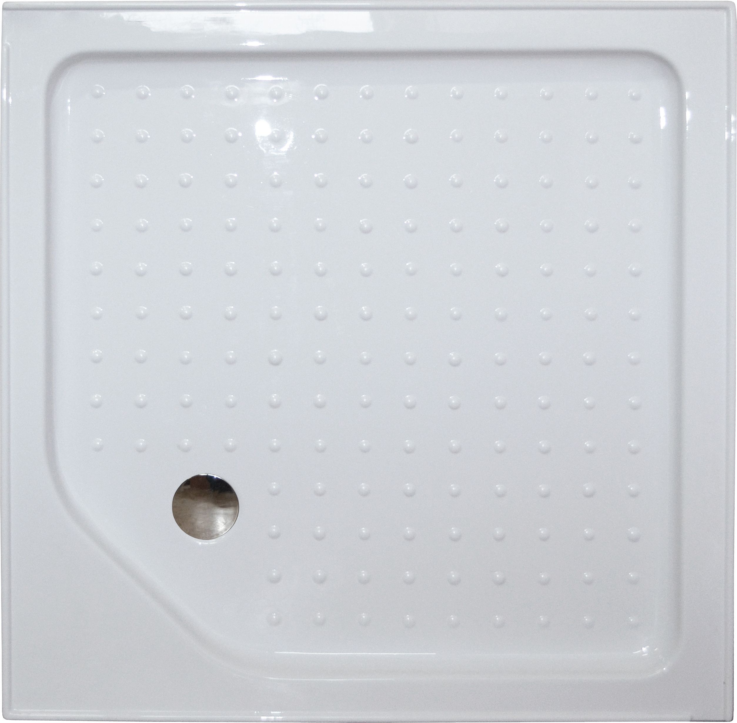 Душевой уголок Royal Bath HP 80х80 с поддоном профиль белый стекло матовое RB80HP-C - 3