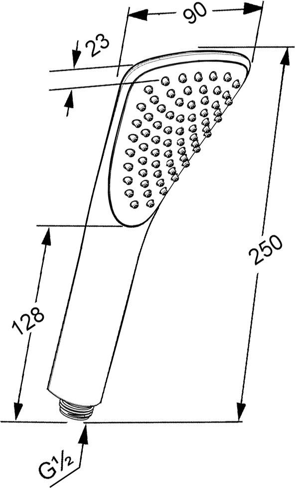Душевой гарнитур Kludi Fizz 1S 6764005-00 676400500 - 5