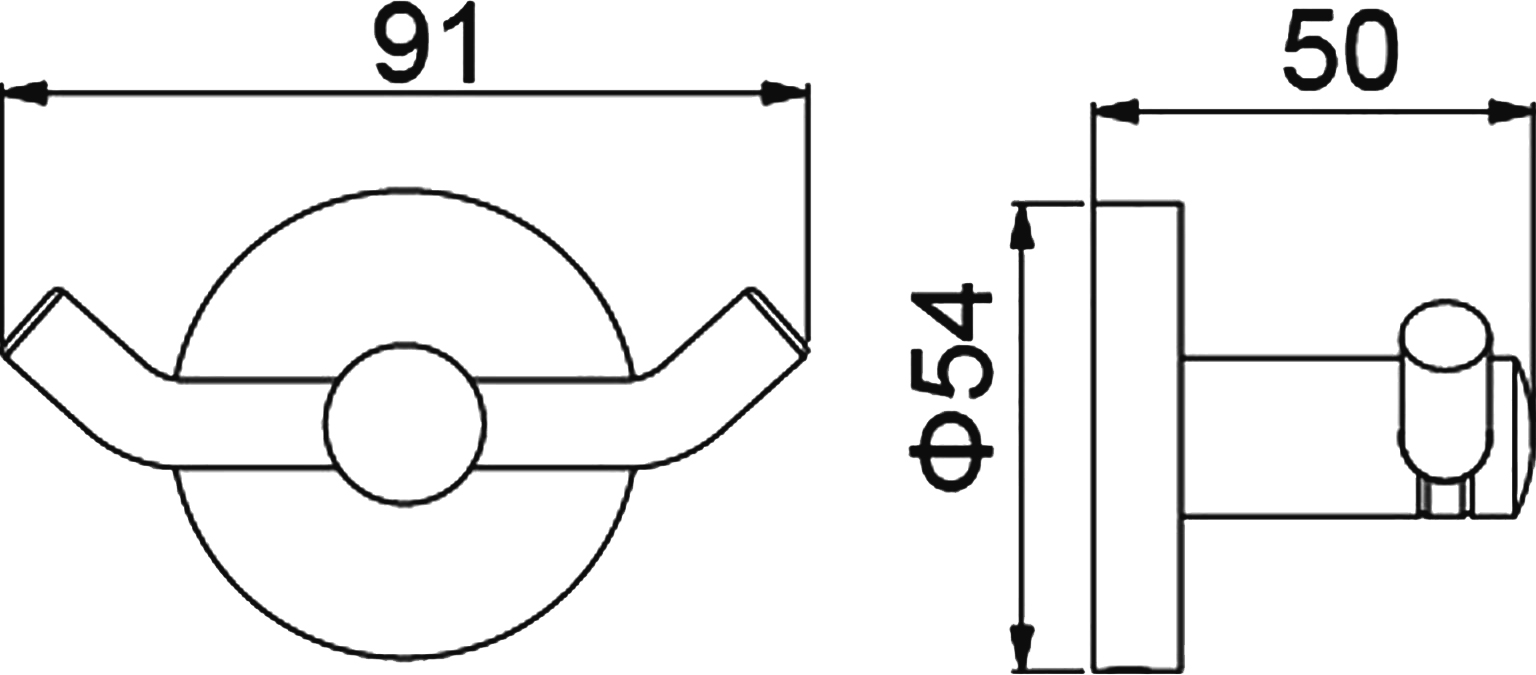 Крючок Timo Saona 13012/03 - 1