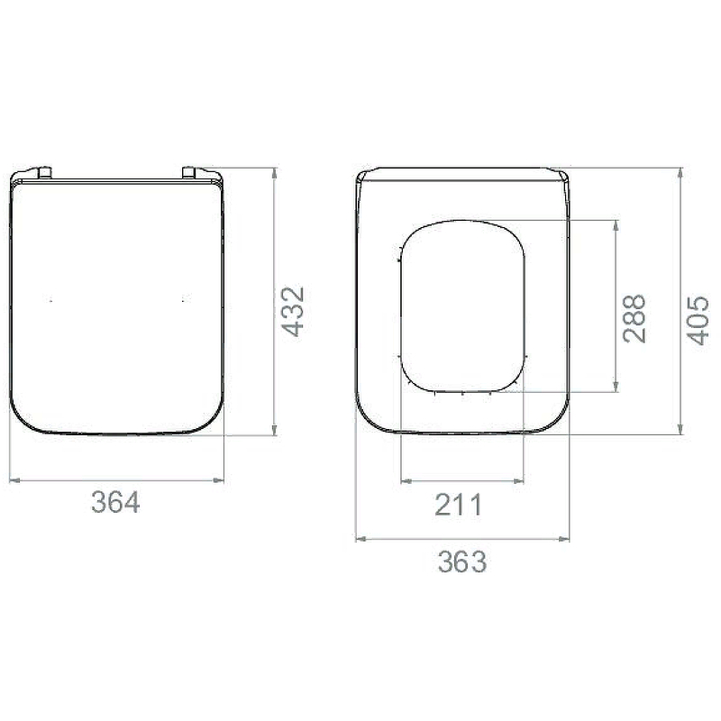 Сиденье для унитаза Boheme Zen белое матовое с микролифтом 968-WM - 1