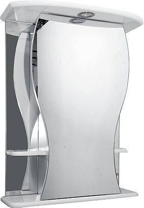 Зеркало-шкаф Misty Карина 55 L Э-Крн02055-01СвЛ - 0