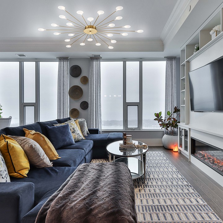 Потолочная люстра Escada Starfall 2109/1 Copper - 1