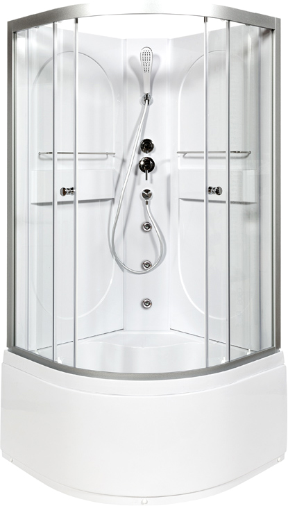 Душевая кабина Deto L 100х100  L610NGM - 0