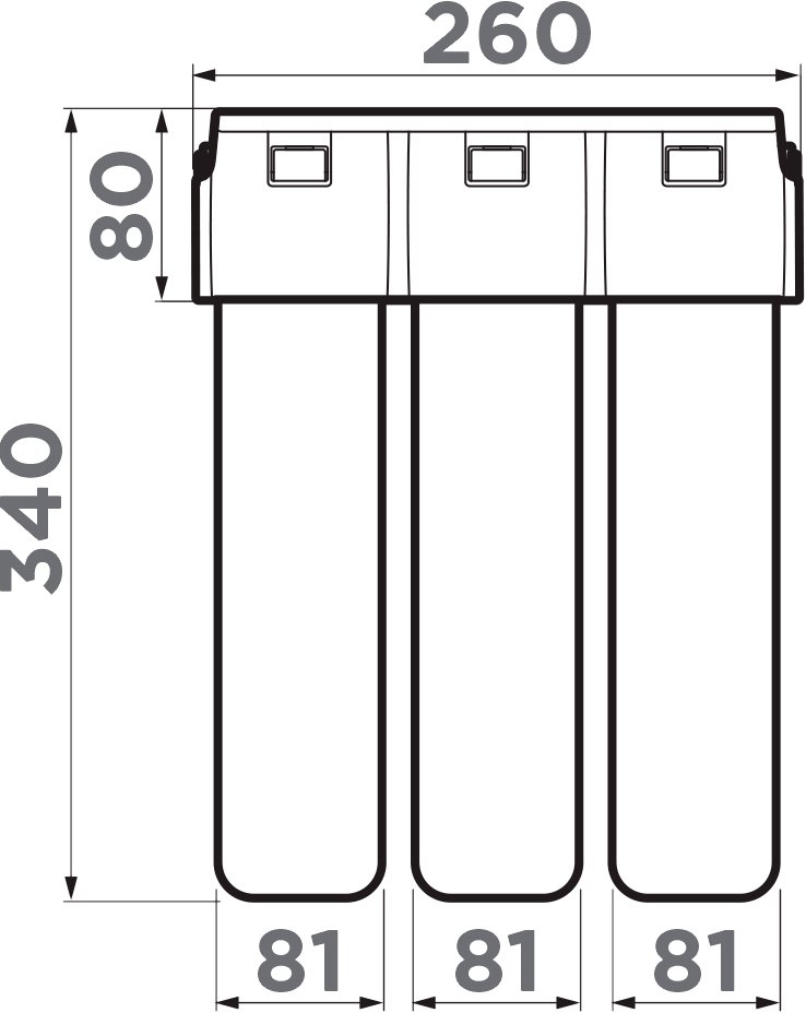 Фильтр Omoikiri Pure drop 1.0 4998001 - 4