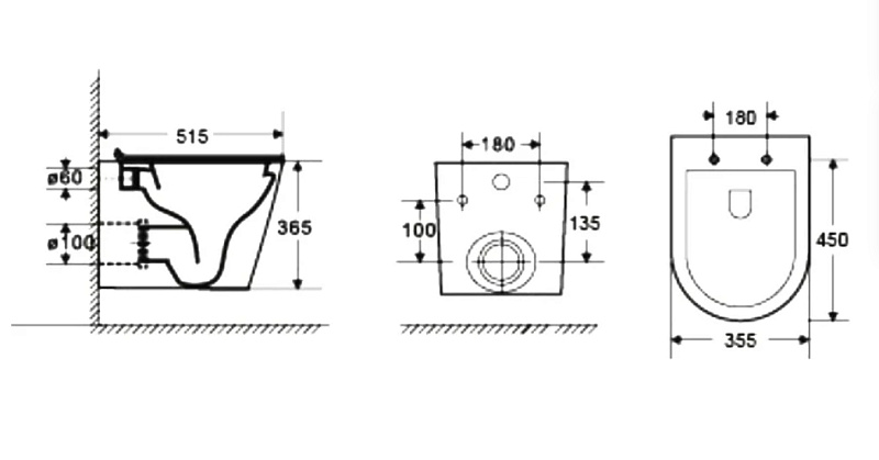 Комплект Weltwasser MARBERG 410 + SALZBACH 004 MT-GR + MAR 410 SE  10000006498 - 5