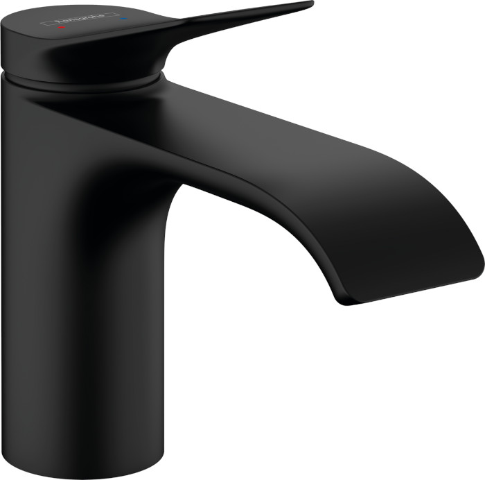Смеситель для раковины Hansgrohe Vivenis 80 черный матовый 75012670 - 0