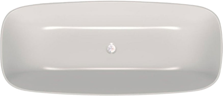 Ванна из литьевого мрамора Kolpa San Milo 174х75 бело-голубая 592480 - 0