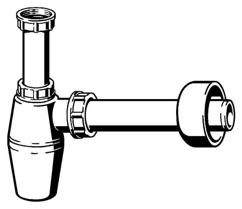 Сифон для раковины Viega 108694 - 0