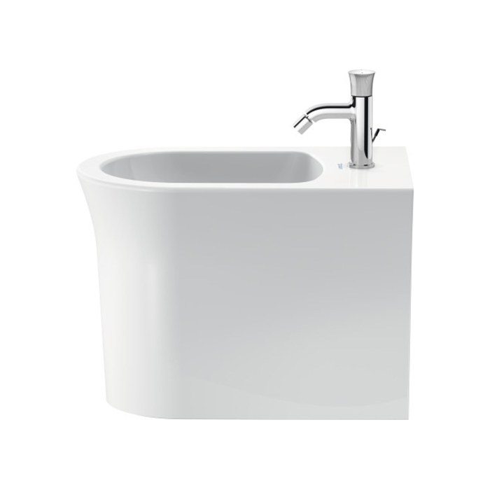 Duravit White Tulip Биде напольное 370x580х420 мм, с переливом, с 1 отв под смеситель, цвет: белый 2293100000 - 4