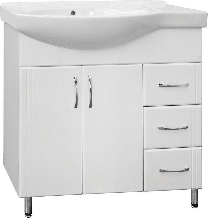 Тумба под раковину Style Line Эко Стандарт 80 см  ЛС-00000109 - 0