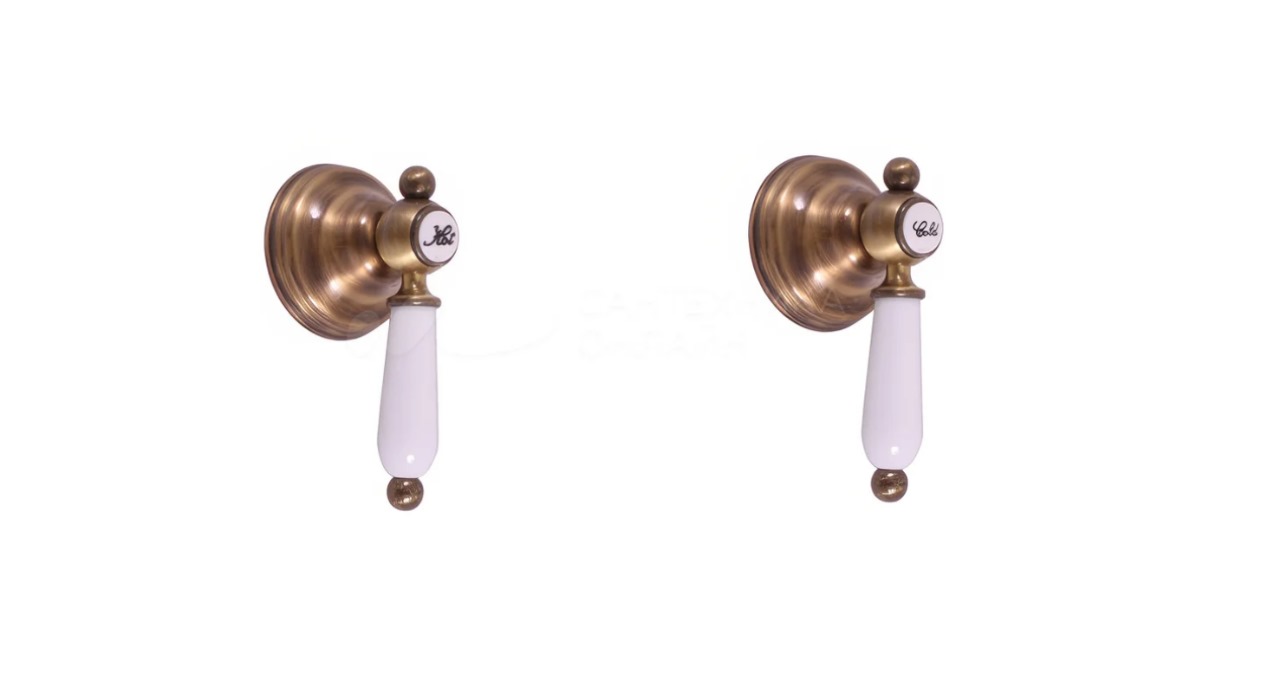 MK583SM MORAVA RETRO - смеситель классический для душа, скрытый монтаж, ЦВЕТ БРОНЗА - 0