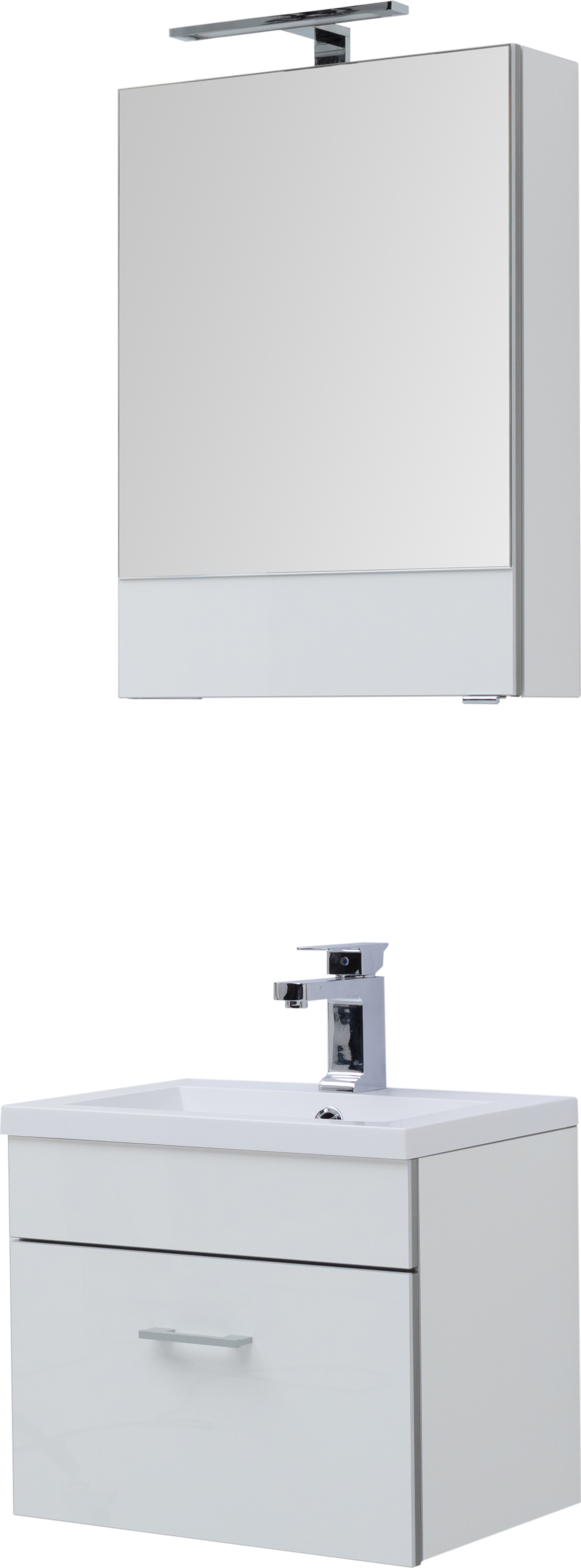 Зеркало-шкаф Aquanet Верона 50 белый 207763 - 4