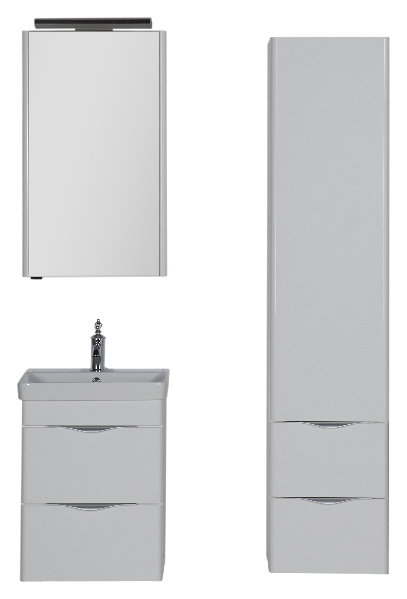 Шкаф-пенал Aquanet Орлеан 40 белый 00183079 - 1