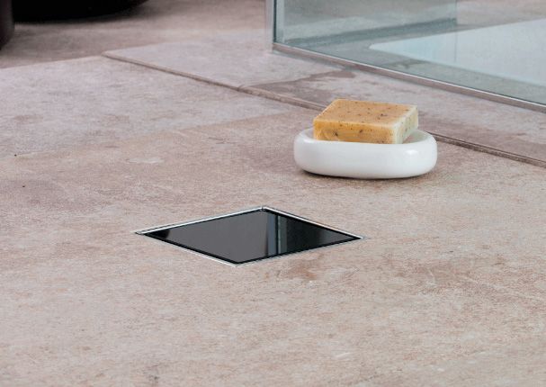 Душевой трап Pestan Confluo Standard Dry 1 Black Glass 10x10 13000101 - 6