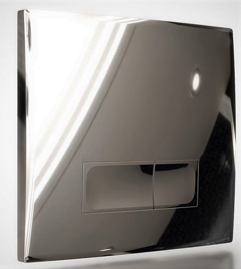 Комплект инсталляции beWash Neox с кнопкой смыва хром глянец K500RZVP0400PK000000 - 7