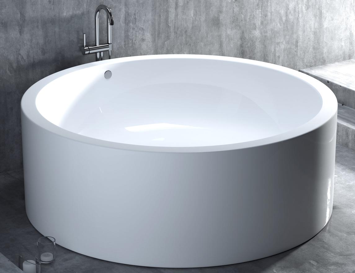 Ванна из искусственного камня Salini Isola 200x200 101111G S-Sense, глянцевый - 2