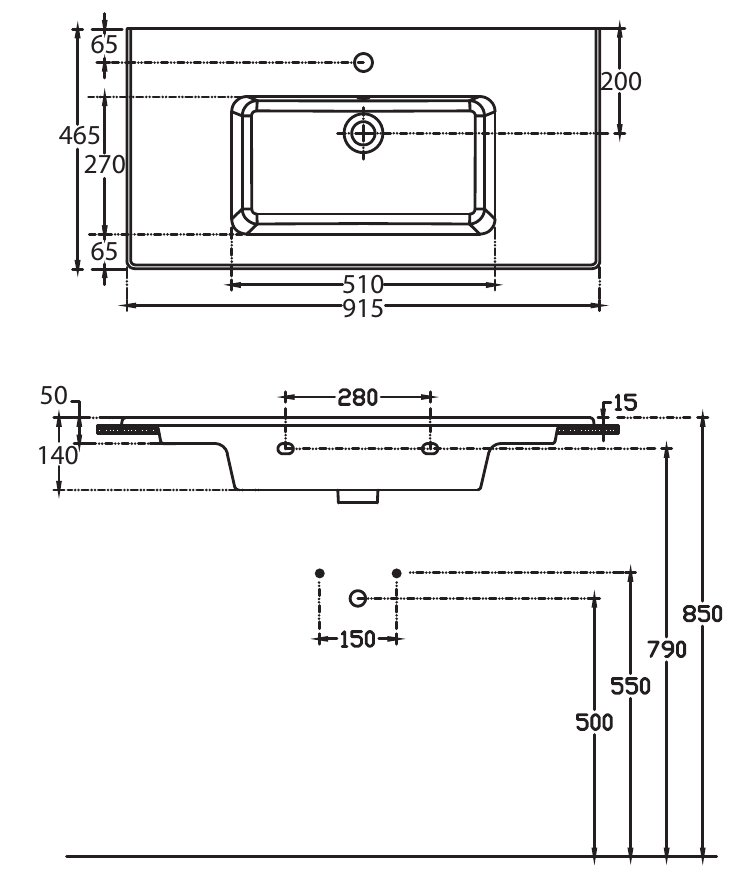 Раковина накладная Allen Brau Fantasy Flat 91.5x46.5 белый 4.11026.20 - 1