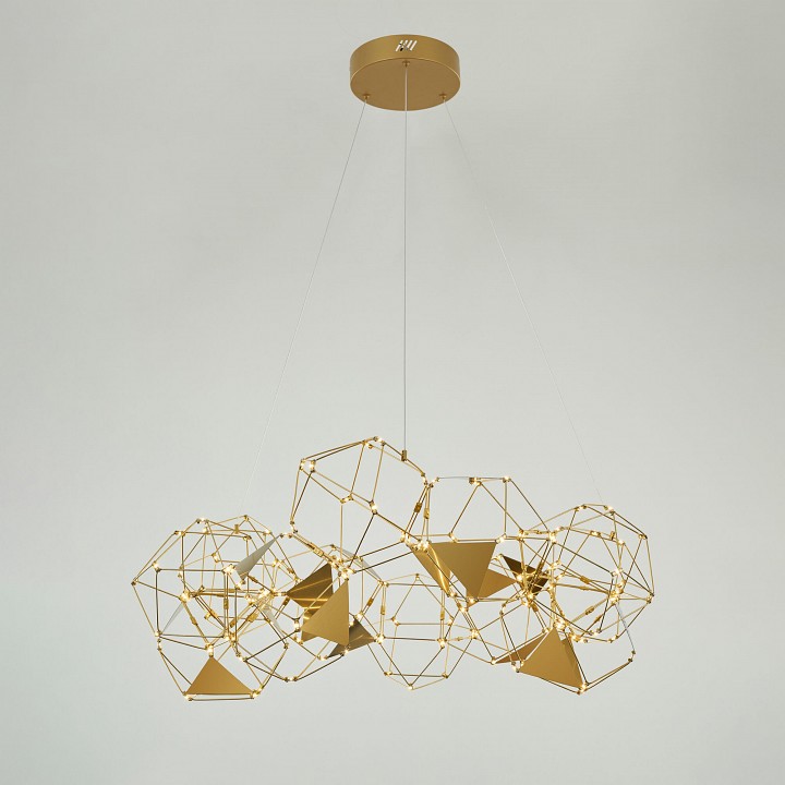 Подвесная люстра Eurosvet Uma 90369/12 медь - 0