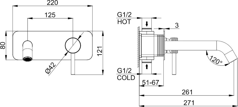 Смеситель для раковины Allen Brau Priority черный матовый 5.31003-31 - 9