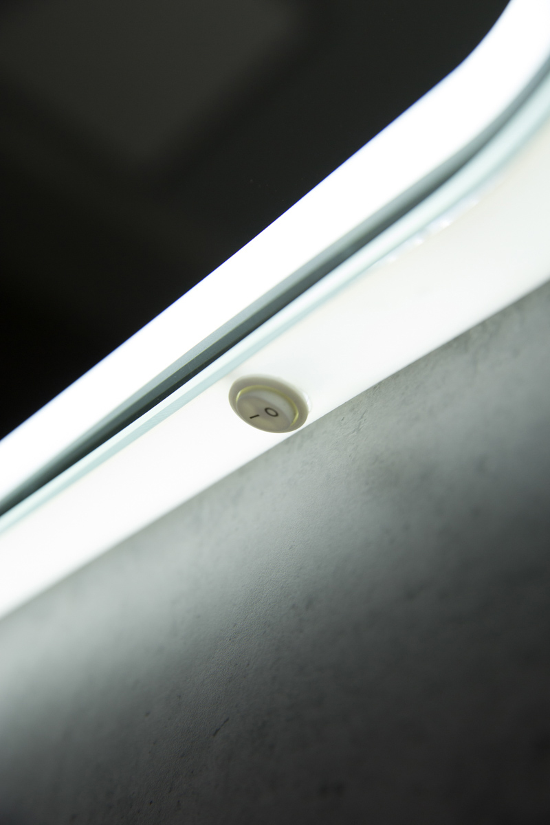 Зеркало BelBagno SPC-MAR-600-800-LED-BTN - 2