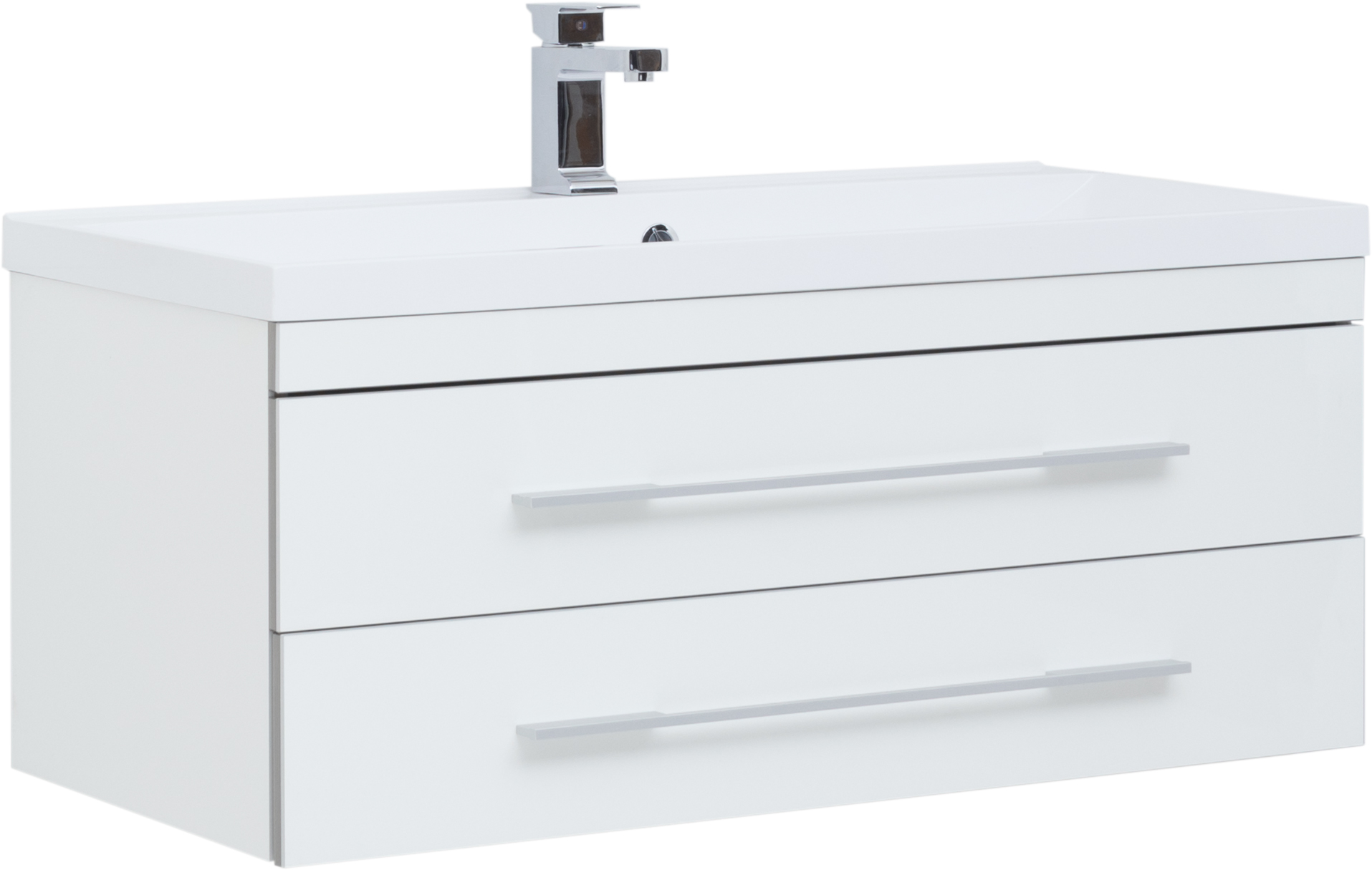 Мебель для ванной Aquanet Верона 100 подвесная белая - 1