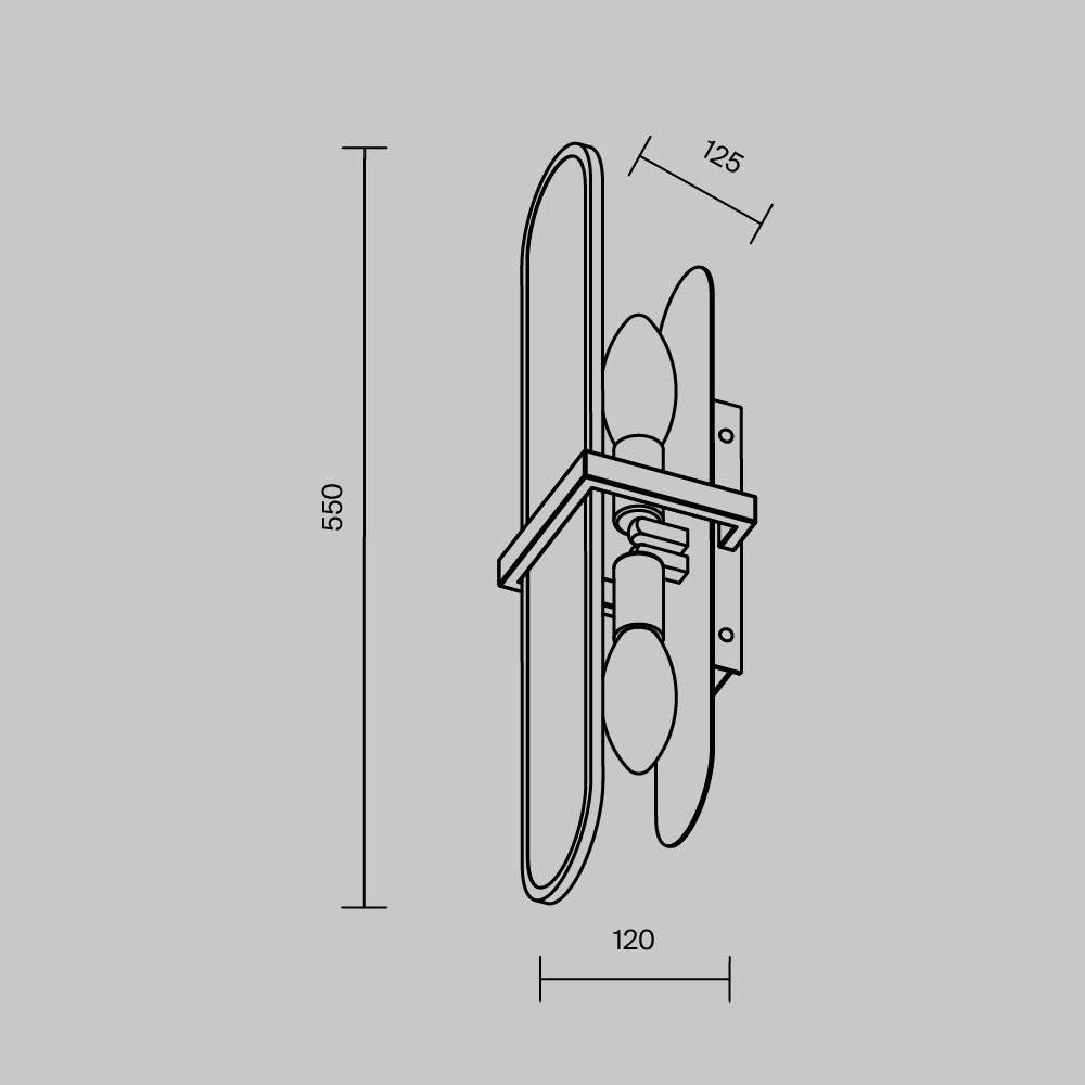 Бра Maytoni Marmo MOD099WL-02G - 1