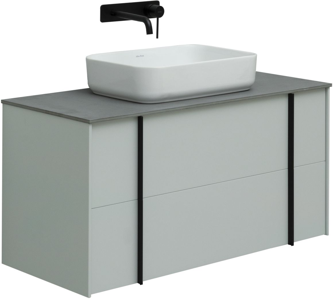 Тумба под раковину Allen Brau Reality 100 светло - зеленый матовый 1.32007.PWM - 6