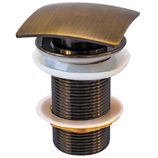 Донный клапан для раковины Ceramalux бронза  RD009 - 0