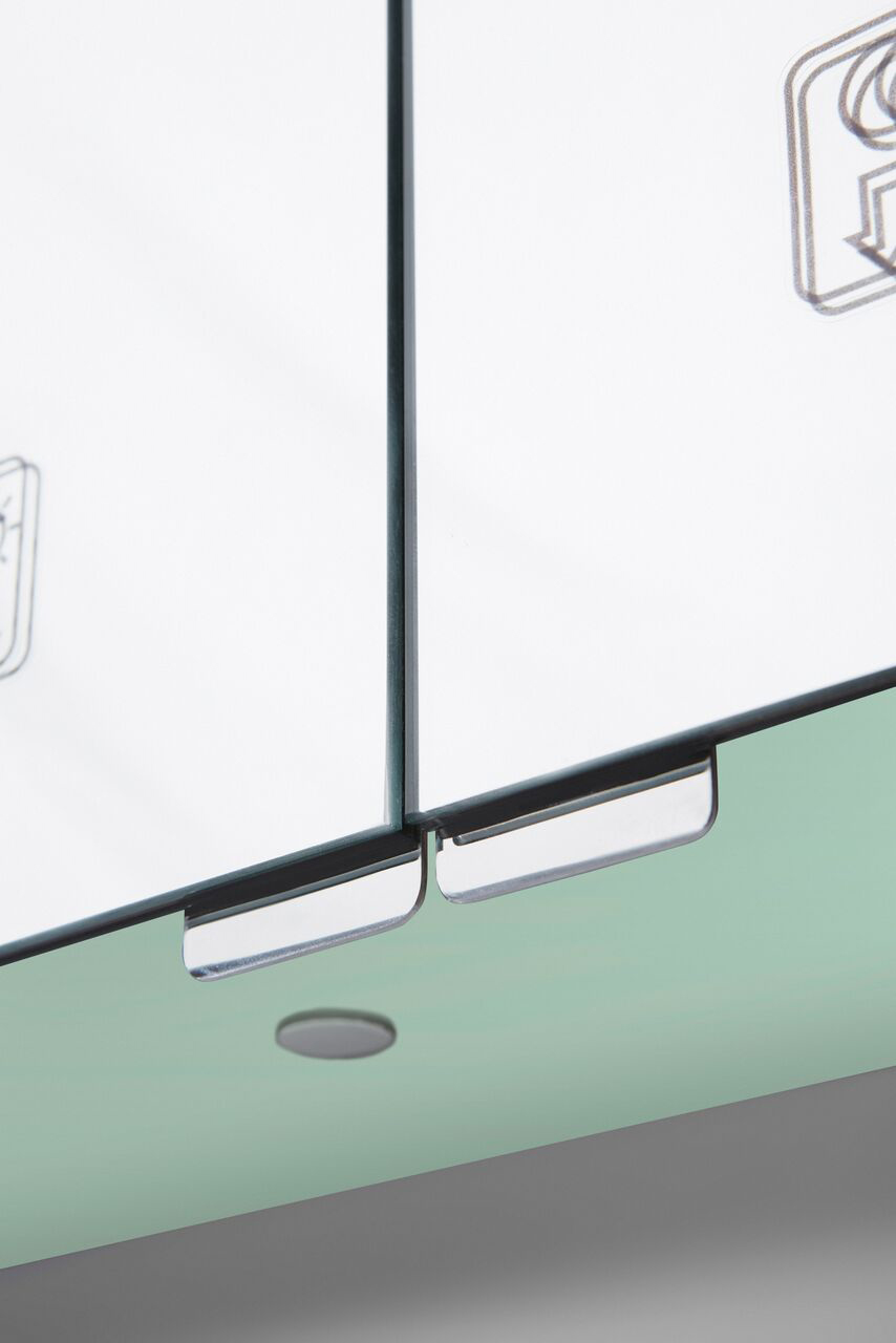 Зеркало-шкаф AM.PM Sensation 100 мятный M30MCX1001GG - 3